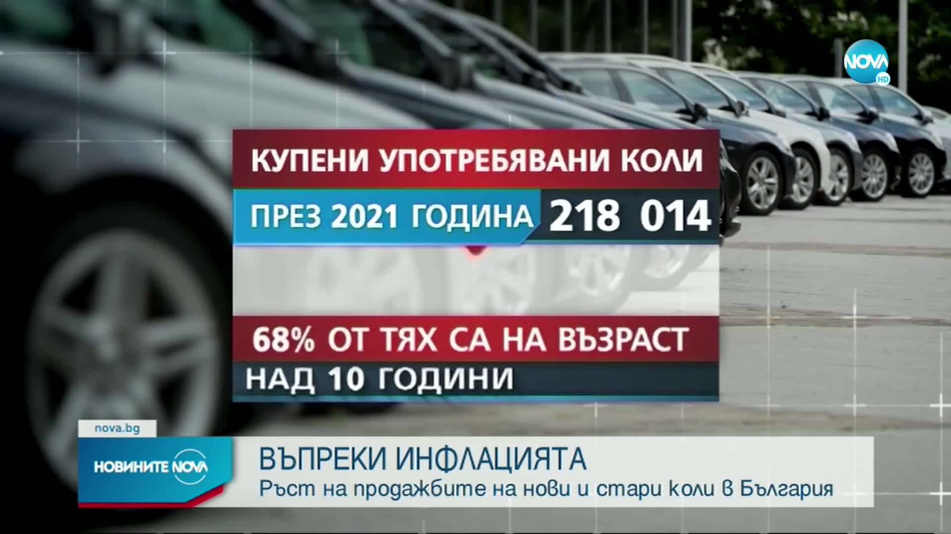 Ръст на продажбите на нови и стари коли в България