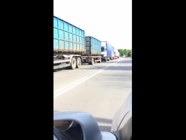 За пореден път Силистра е блокиран