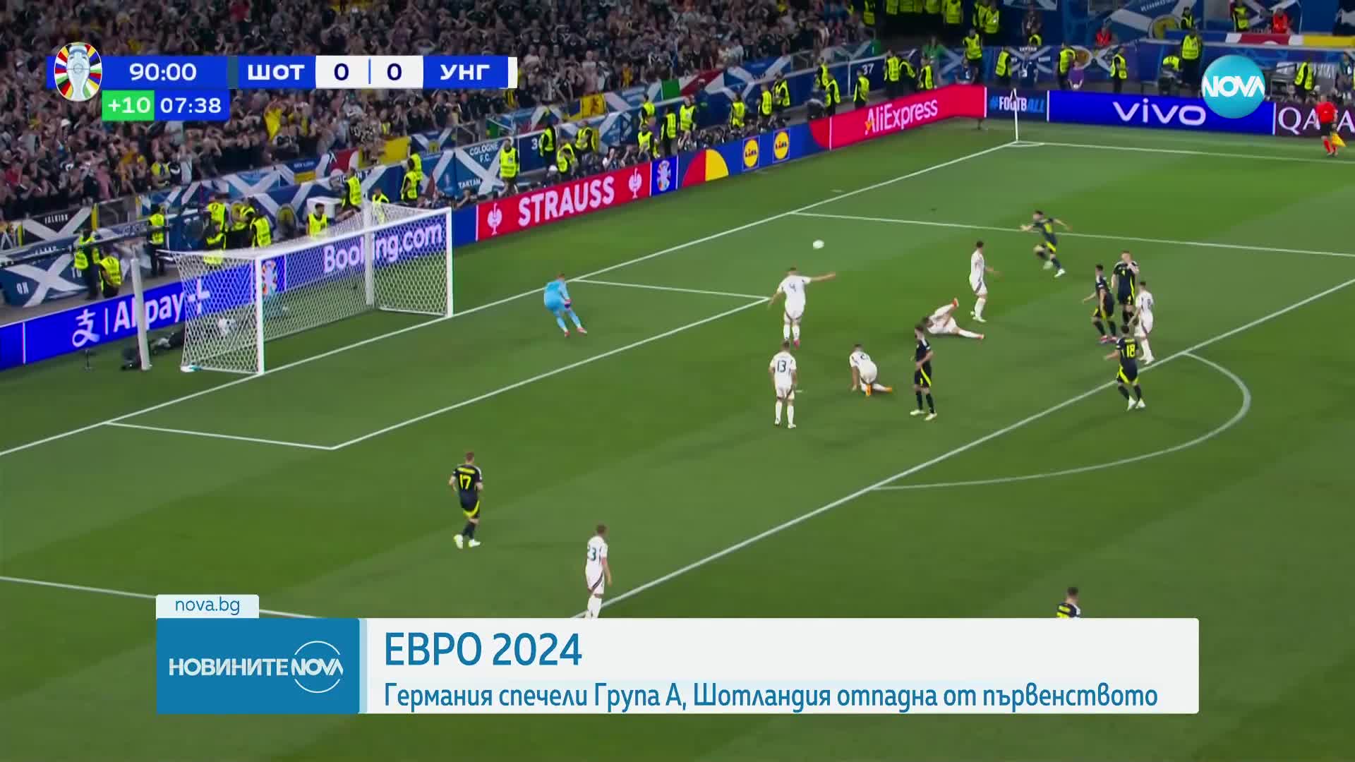 UEFA EURO 2024: Програма на футболните мачове днес
