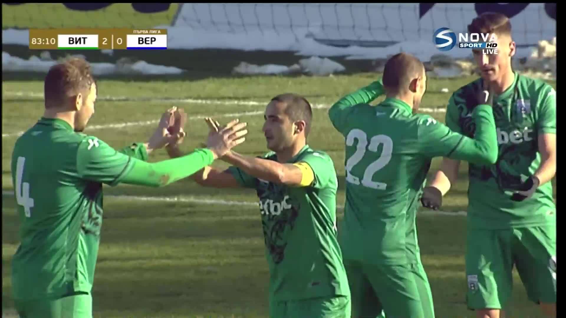 Четин Садула с втори гол срещу Верея