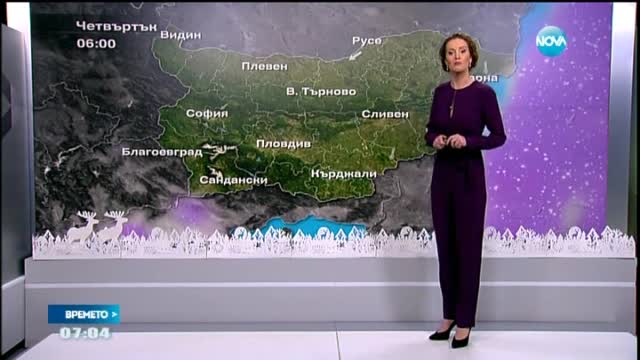 Прогноза за времето (31.12.2015 - сутрешна)