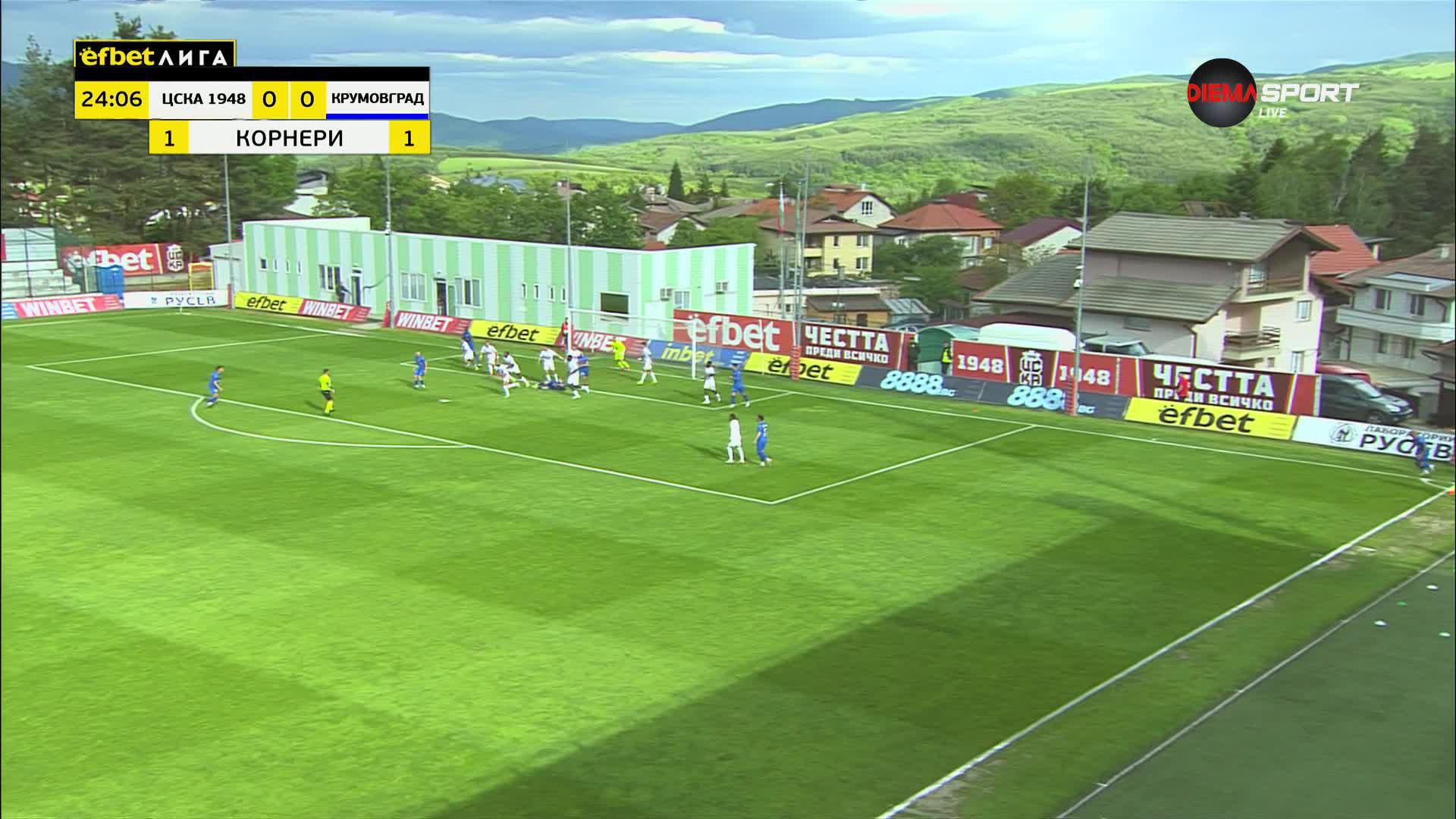 ЦСКА 1948 - Крумовград 0:0 /първо полувреме/