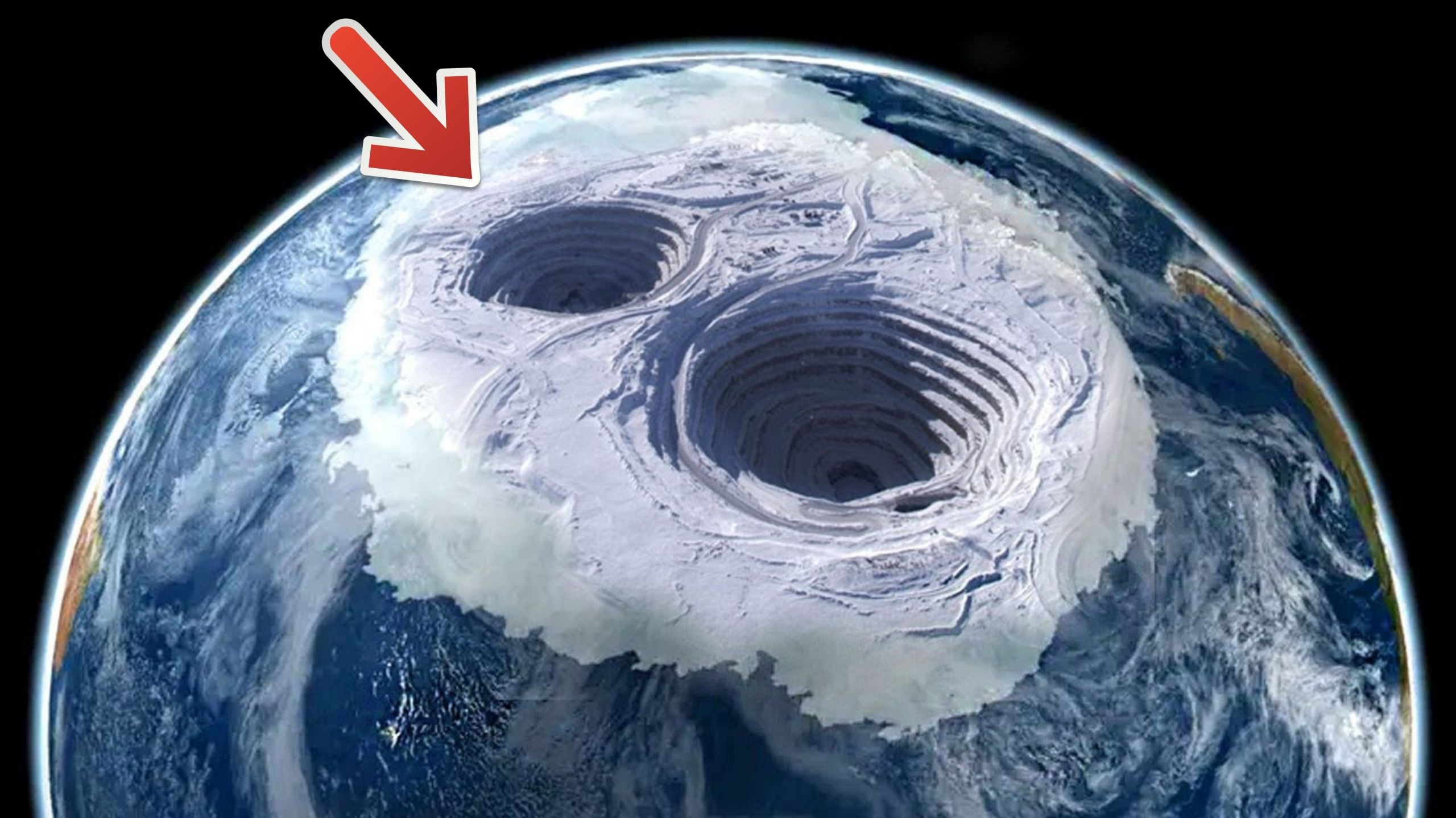 В Антарктида е Открита Най-Голямата Дупка на Планетата