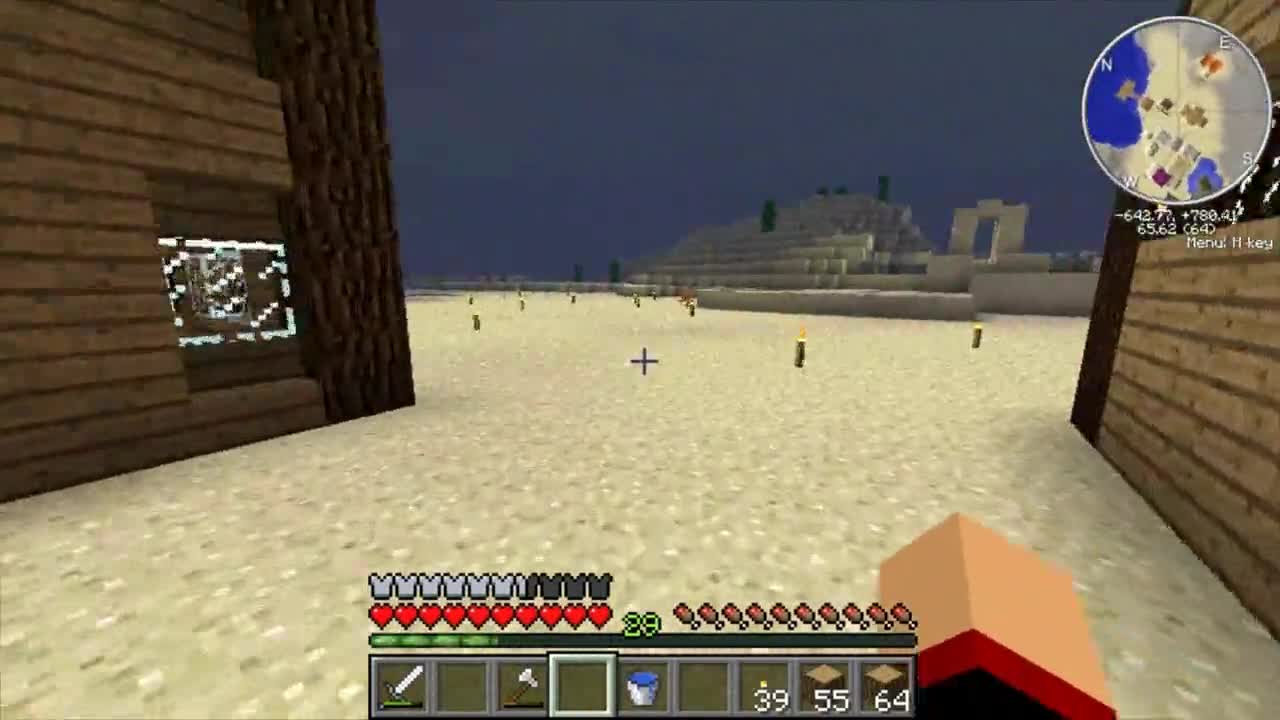Minecraft Оцеляване на 1.6.2 - Епизод 12 - Къща в Прабългарски стил