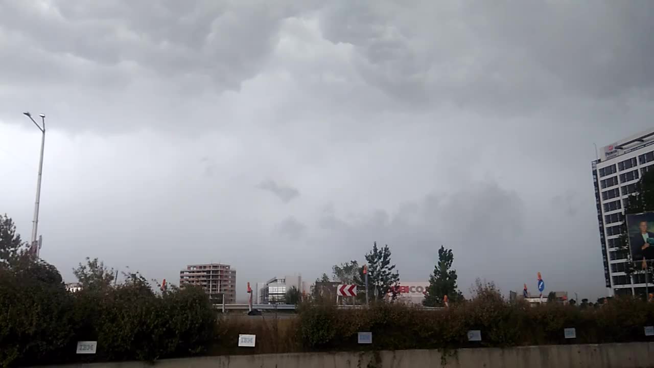 Бурята в София