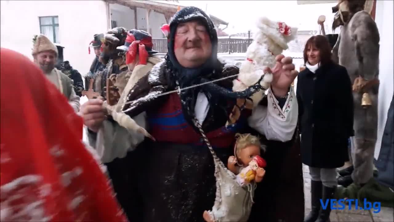 Сурвакарски обичай от с. Кошарево