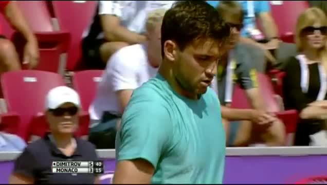12.07.13. Григор Димитров победи Хуан Монако