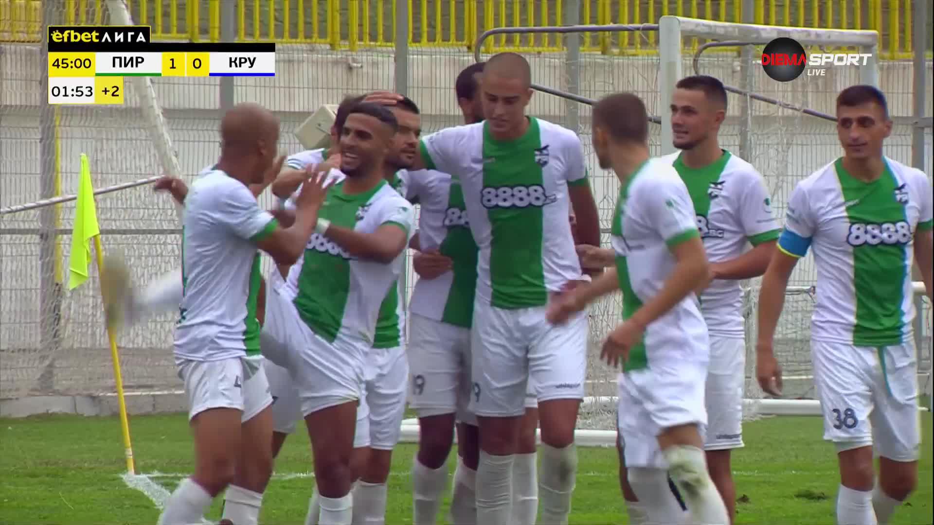 Пирин - Крумовград 1:0 /първо полувреме/