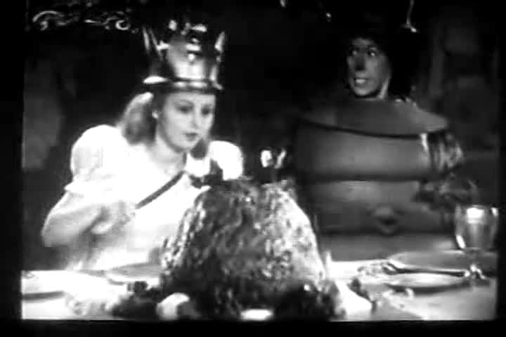 Alice In Wonderland 1933 - Talking Food - Pudding