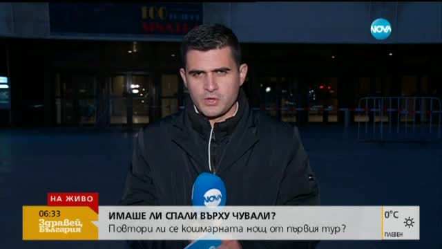 Имаше ли спали върху чували пред ОИК-София?