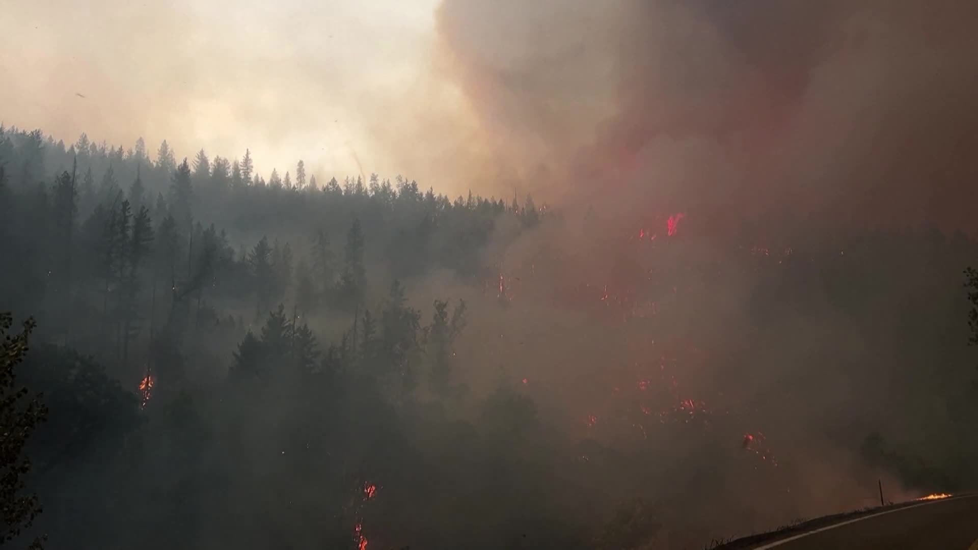 Мощни пожари в щата Вашингтон, евакуираха цял град (ВИДЕО)