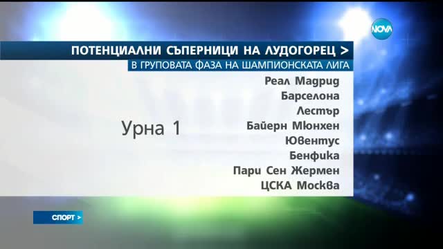 Спортни новини (24.08.2016 - централна)