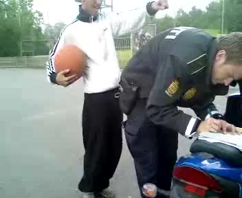 Ебавка с полицията. 
