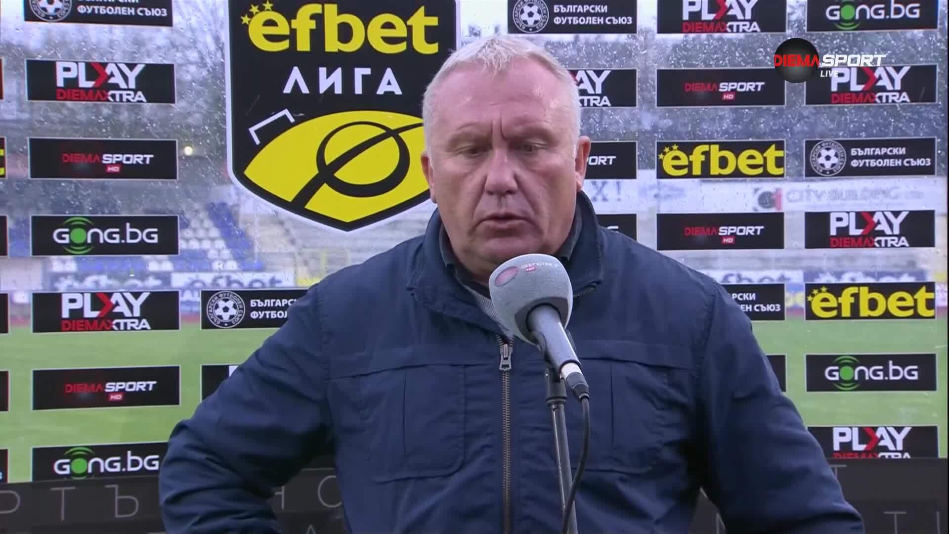 Николай Киров след Спартак Варна - Ботев Враца