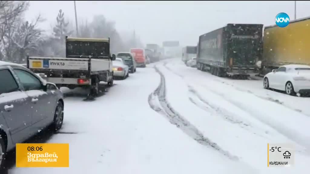 Необичайно тежка зима във Великобритания