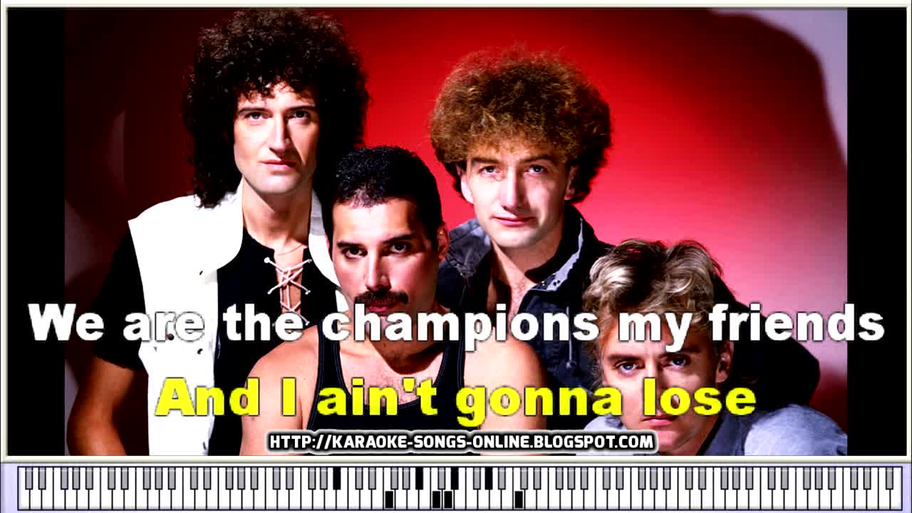 we are the champions karaoke