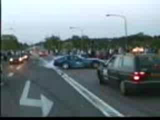 Viper Gts - Burnout In Street