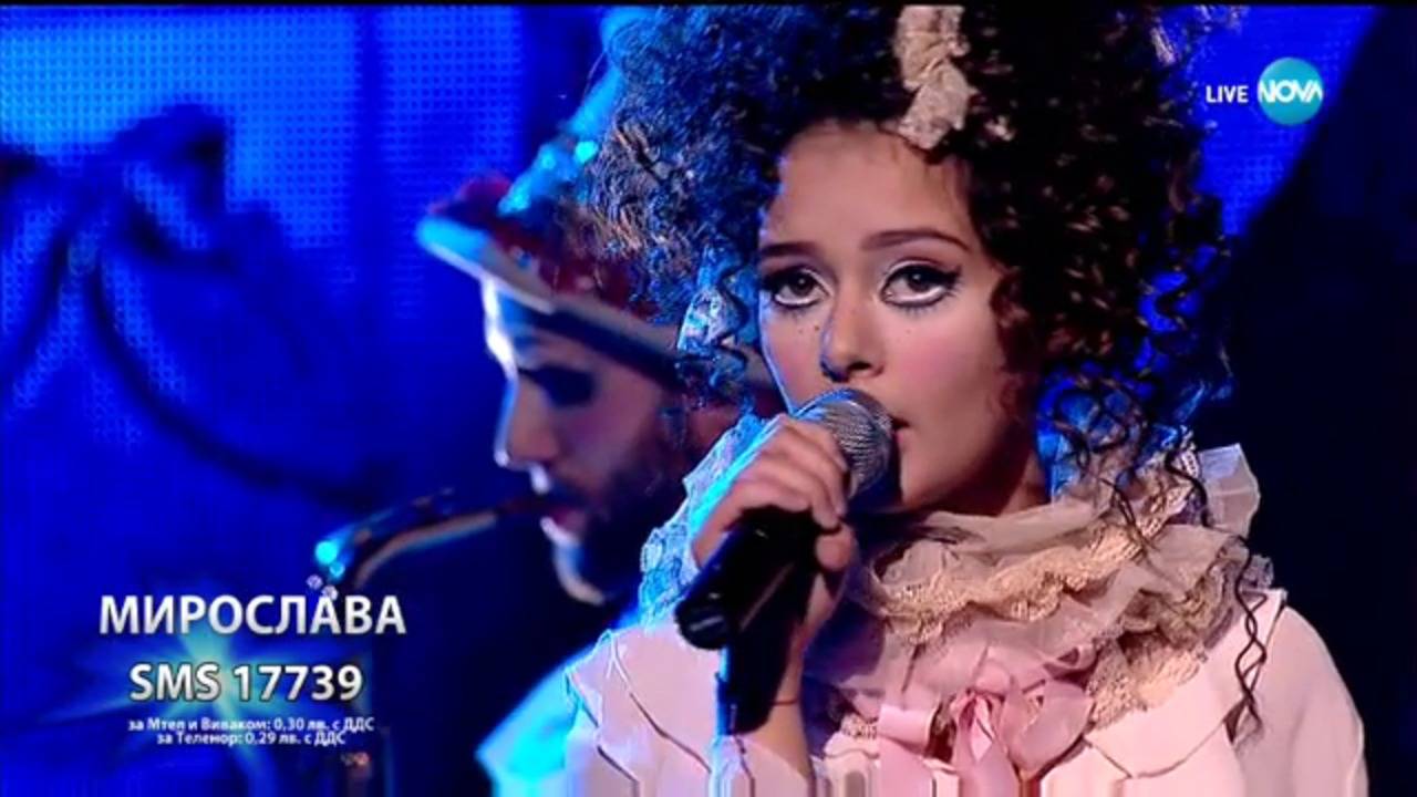 Винтидж куклата Мирослава Тодорова със страхотен кавър на Radiohead- X Factor Live (29.10.2017)