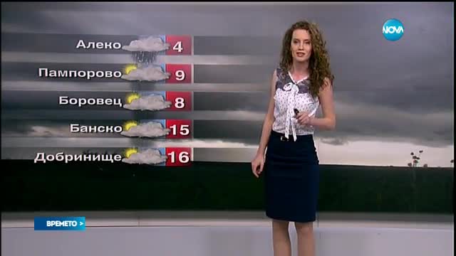 Прогноза за времето (25.04.2016 - обедна)