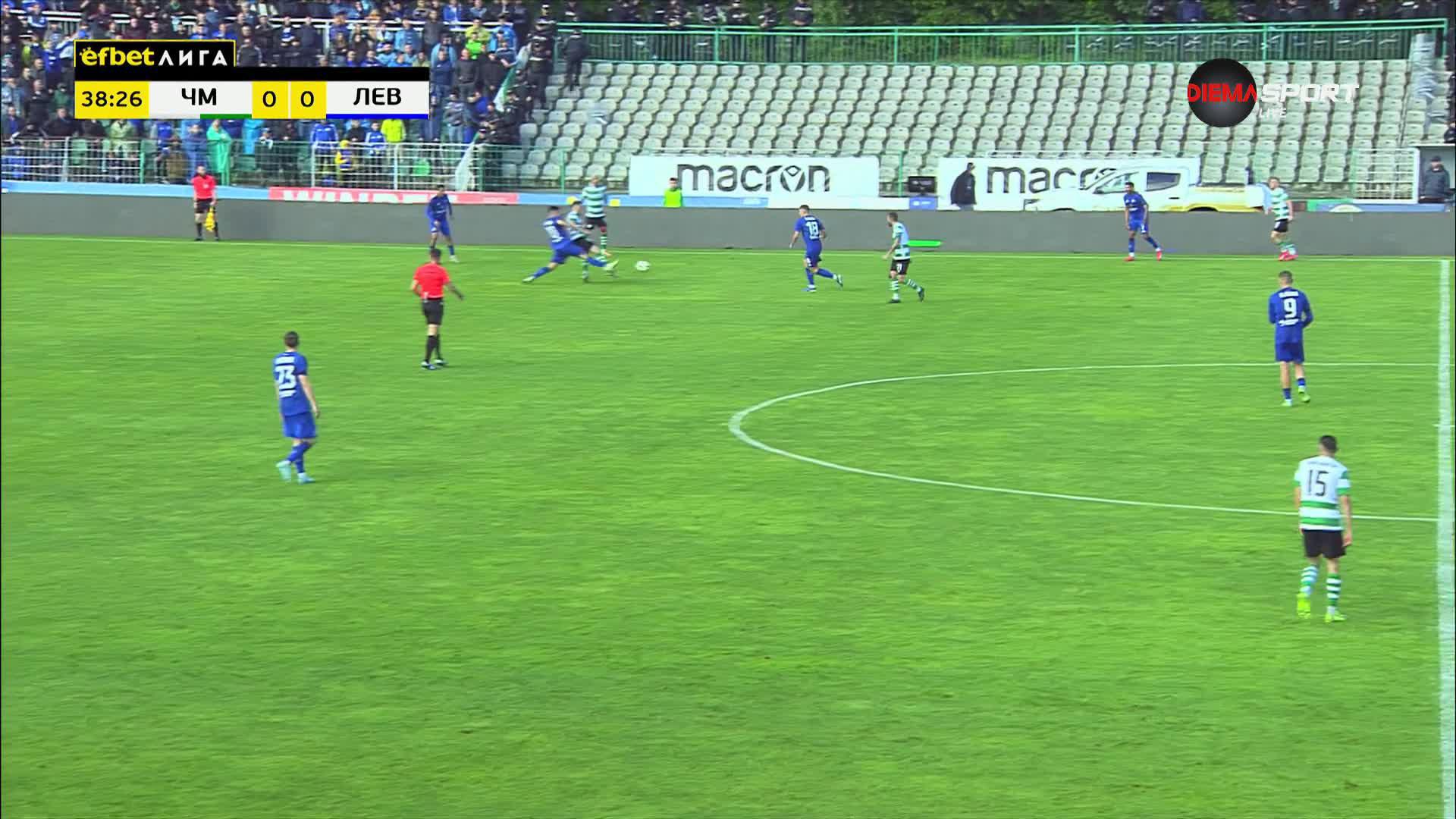 Черно море - Левски 0:0 /първо полувреме/