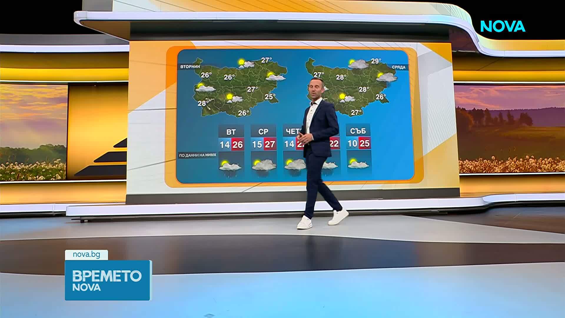 Прогноза за времето (25.05.2026 - сутрешна)