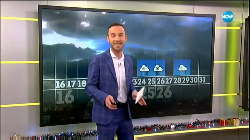 Прогноза за времето (23.12.2019 - сутрешна)