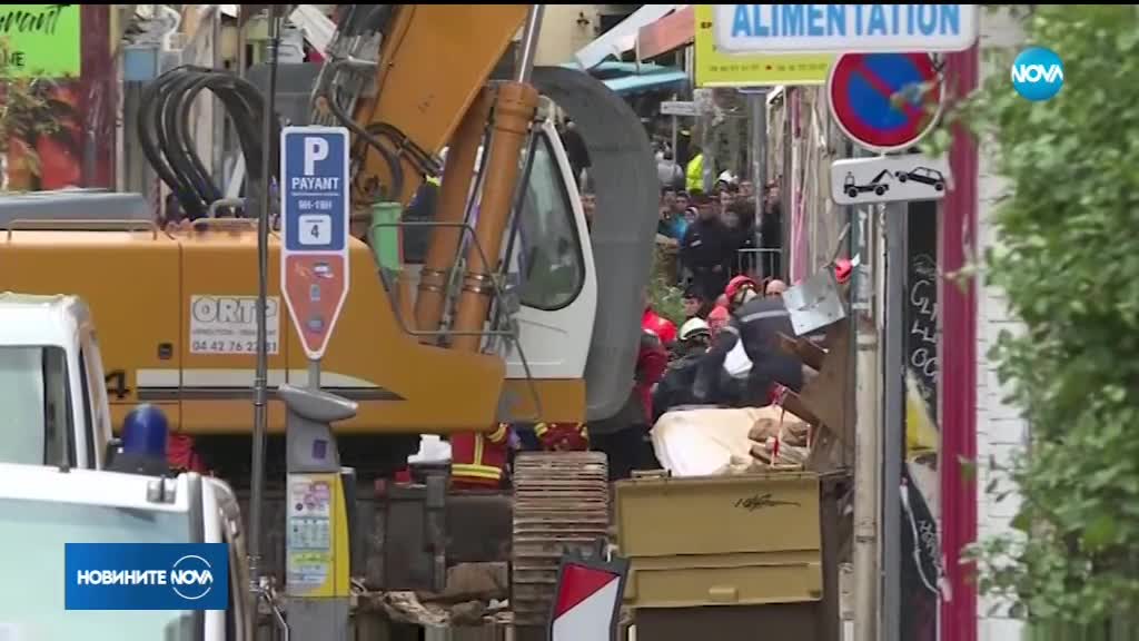 Извадиха четирима загинали след срутването на две сгради в Марсилия
