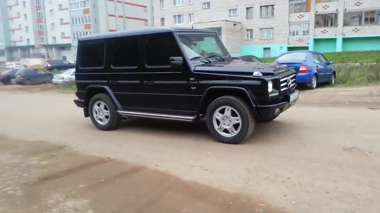 Чуйте как звучи една 8 цилиндрова G-класа!