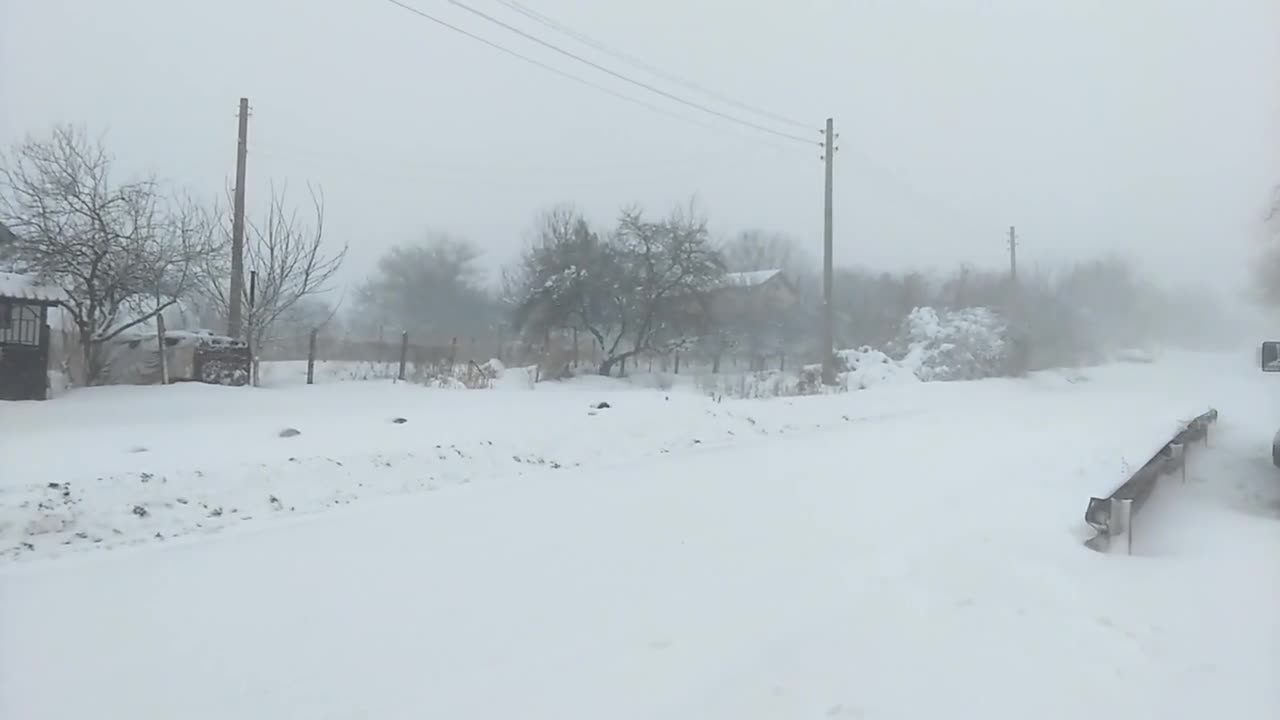 Зимата в Разград