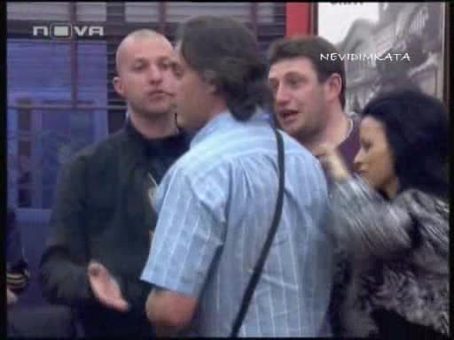 Big Brother F - Див Скандал Давид Боян. Лудница В Къщата 02.04.10 