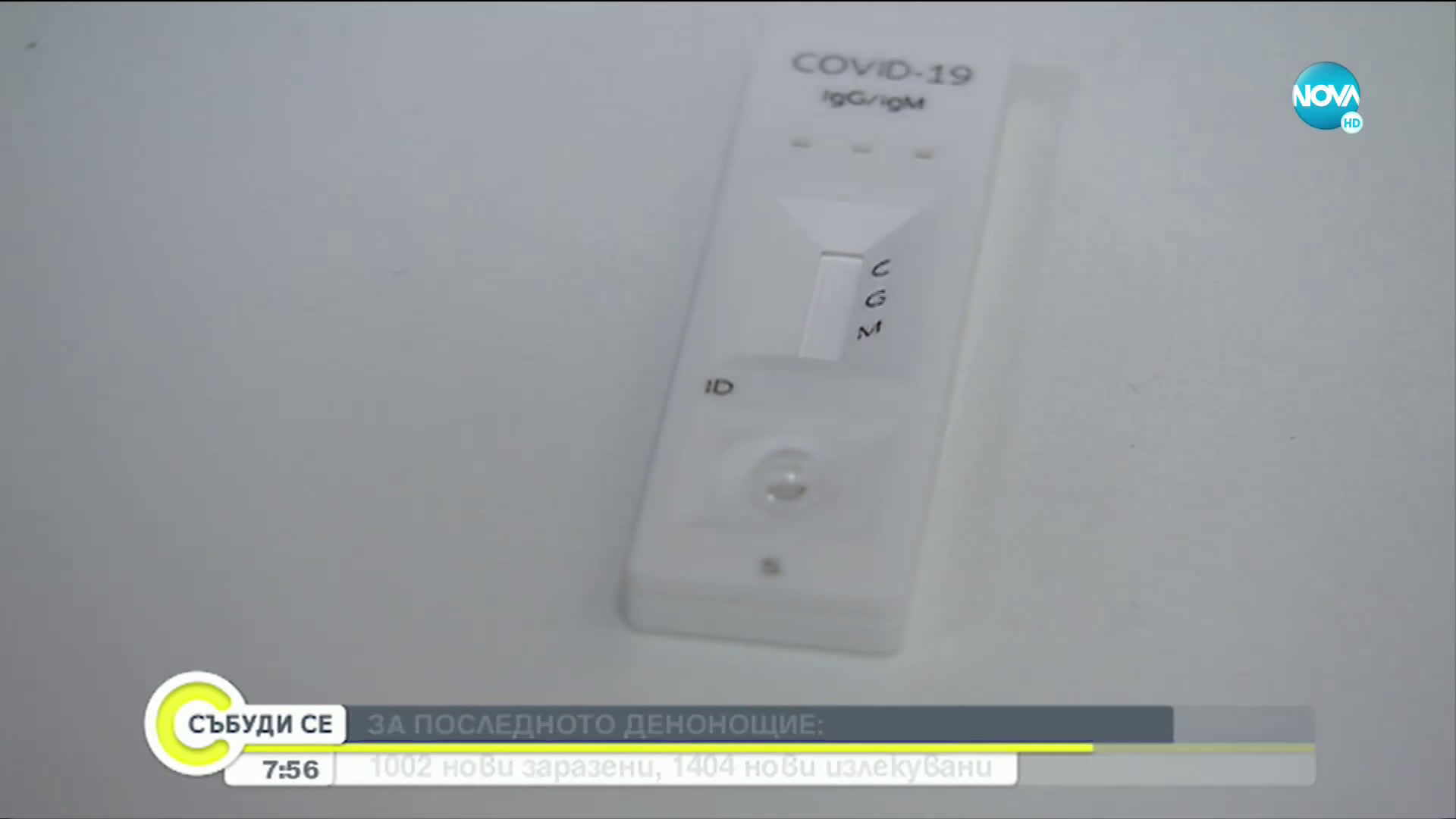 1002 положителни проби за COVID-19, спад в процента на заразените