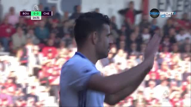 Диего Коста изработи гол за Челси, "сините" поведоха след автогол