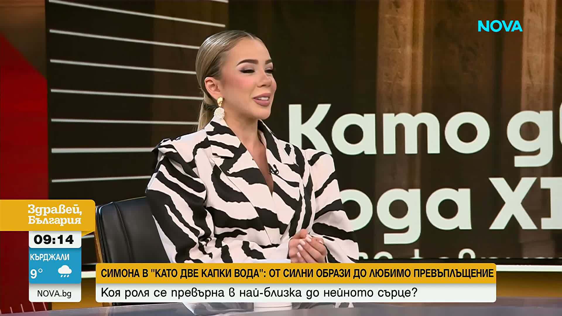 Симона от „Като две капки вода“: от силни образи до любимо превъплъщение