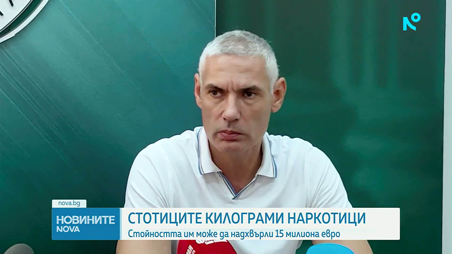 Над 15 милиона евро е стойността на заловените наркотици край Бургас
