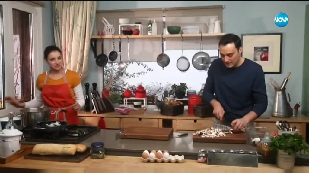 Гъбена супа с картофи и праз - Бон Апети (30.01.2018)