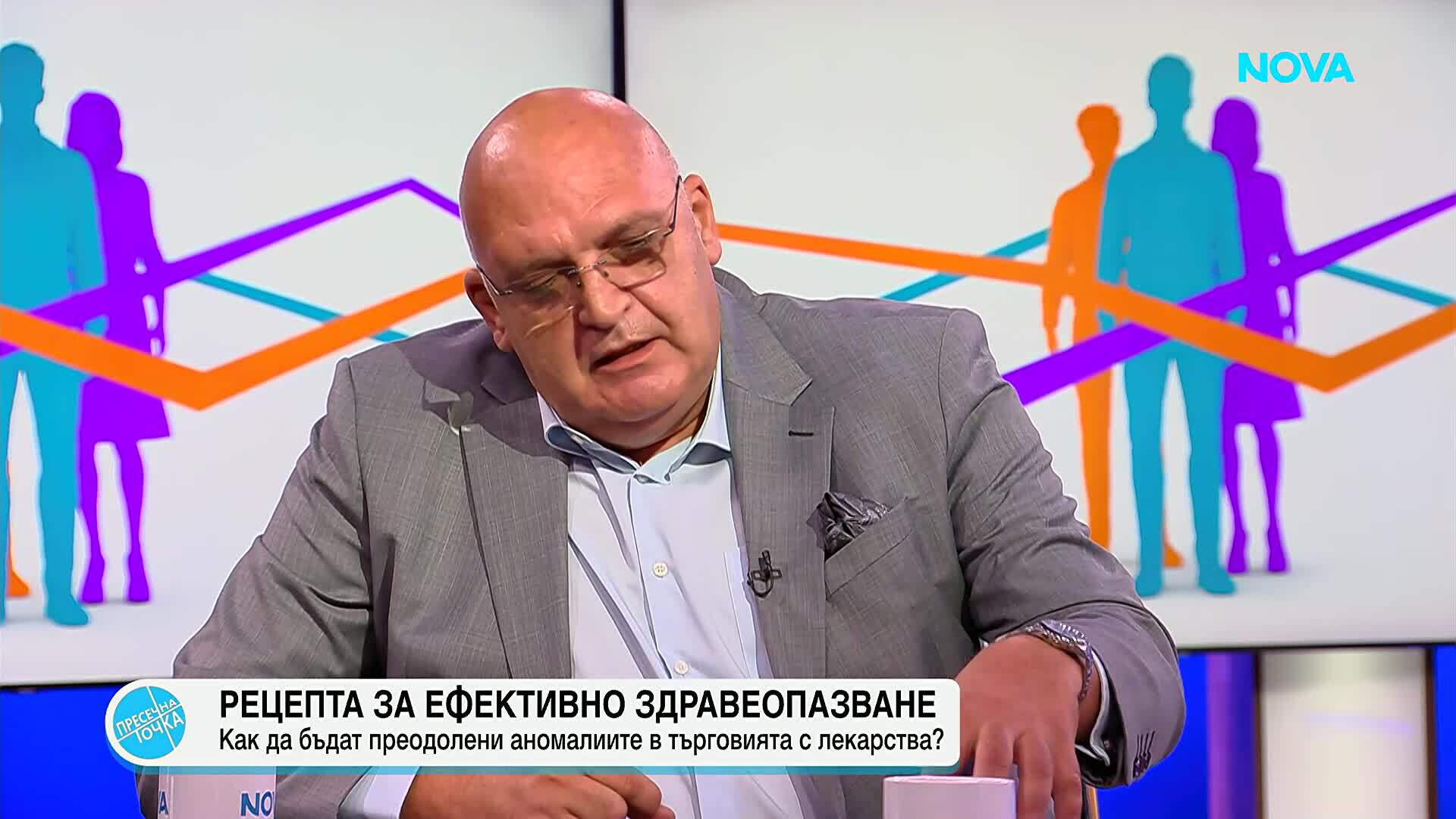 Николай Брънзалов: 27% от бюджета на Здравната каса отива за лекарства