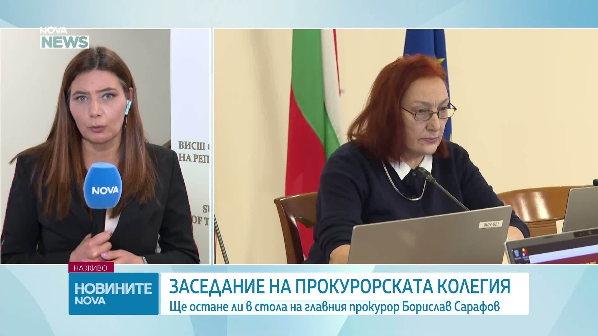 Прокурорската колегия решава за поста на Борислав Сарафов