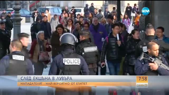 Нападателят от Лувъра - египтянин?