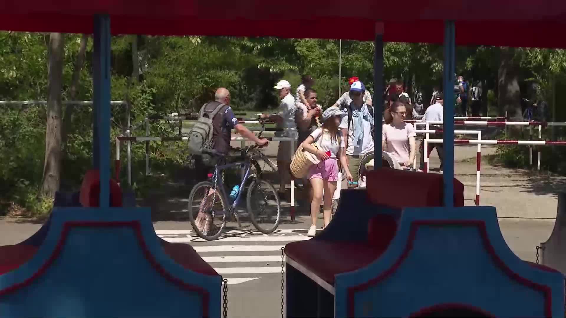 Пиян шофьор на атракционно влакче блъсна туристка в Слънчев бряг