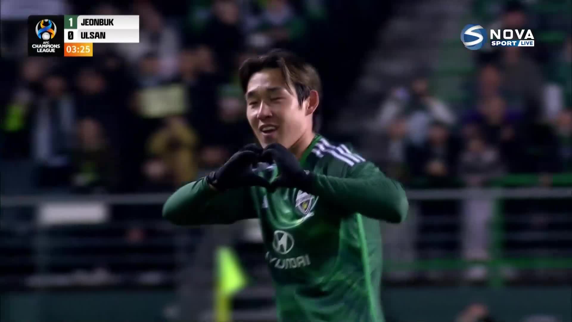 Жонбук - Улсан ХД 1:1 /репортаж/
