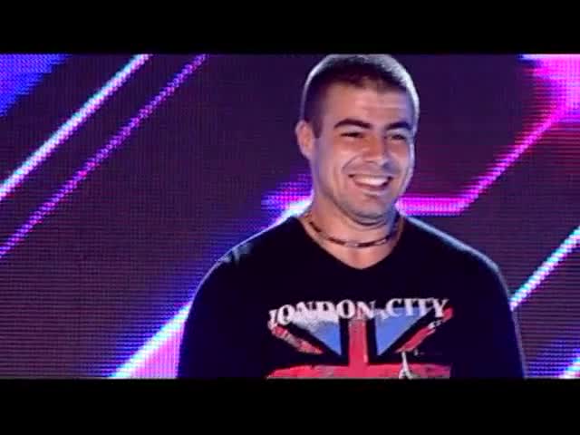 The X Factor Bulgaria ! (2013) Страхотно изпълнение на Драгомир Бенев..