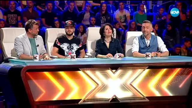 Кристина, Цвета, Борис, Божана сбъднаха своята музикална мечта- X Factor кастинг (01.10.2017)