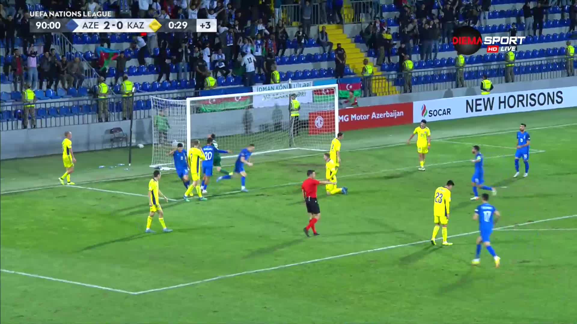 Азербайджан - Казахстан 3:0 /репортаж/