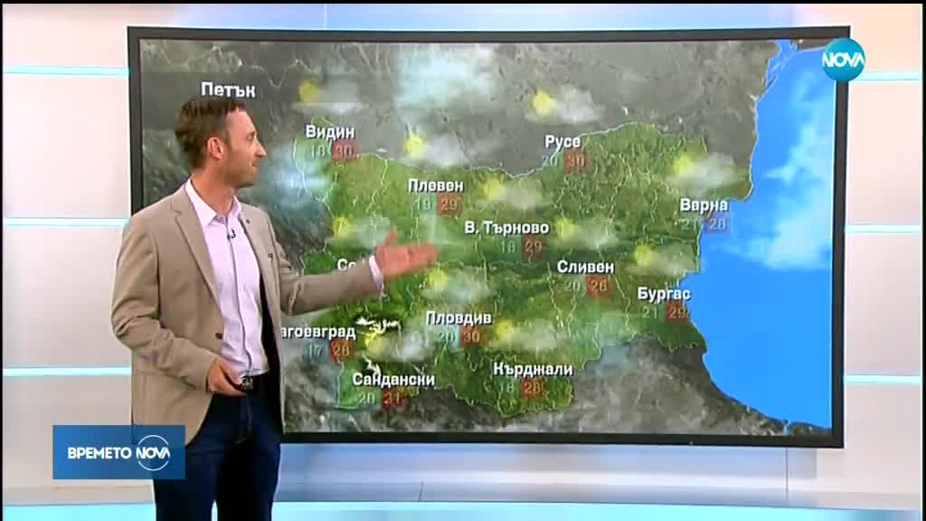 Прогноза за времето (27.07.2018 - обедна)