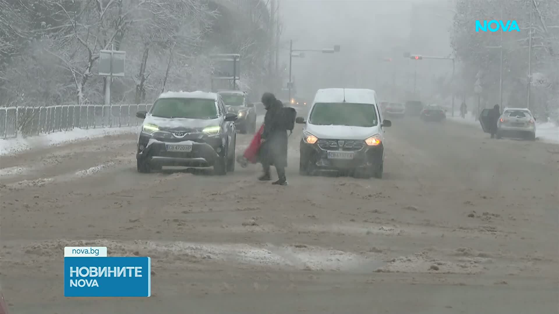 Зимната обстановка в София