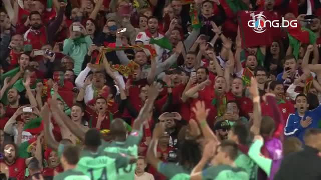 Португалска радост след успеха над Хърватия