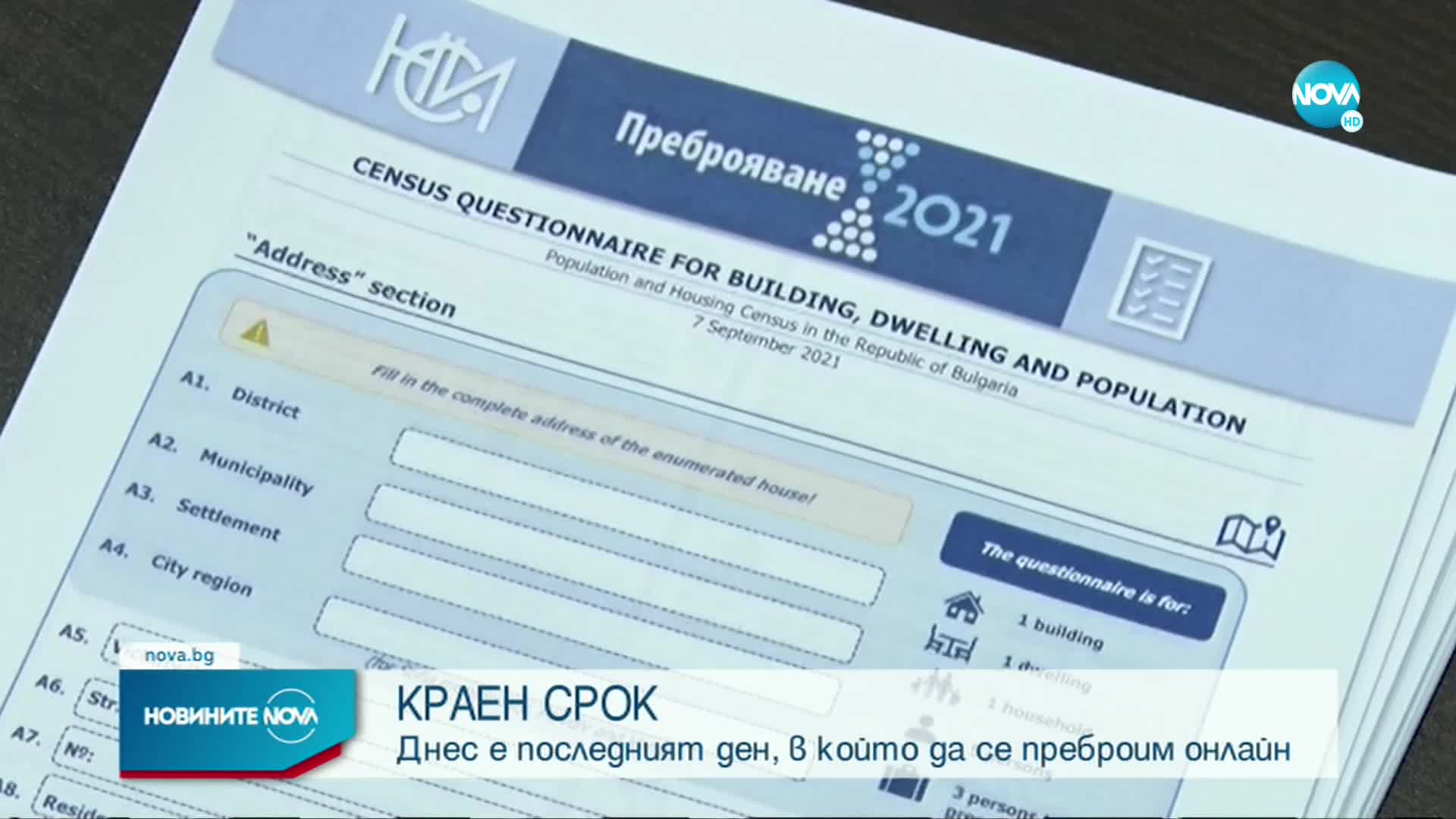 Новините на NOVA (30.09.2021 - 7.00)