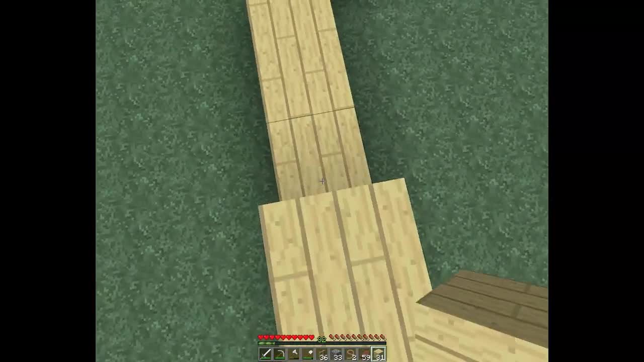 Minecraft Singleplayer Survival на версия 1.6.2, еп 4 | Строим конюшня за новите ни приятели !!!