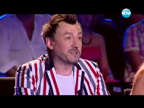 Денислав от Music Idol омая журито - X Factor (09.09.2013)