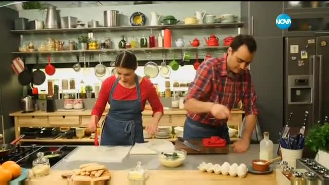 Пай с тиквички и сирене - Бон апети (01.03.2016)